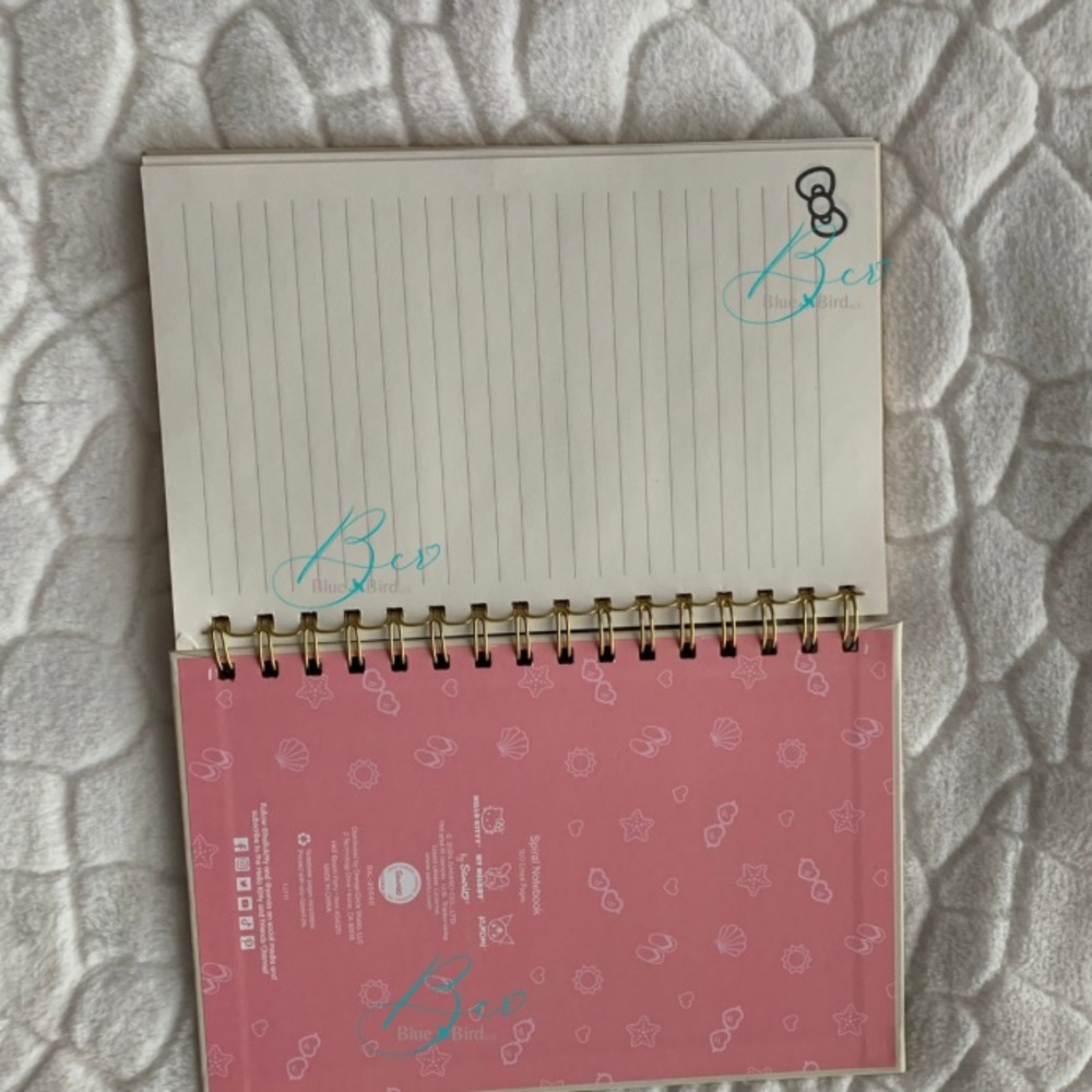 Hello Kitty Good Vibes Notebook - Cream and Multicolor - Picture 3 of 4